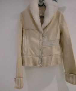 Amazing Cream Jacket/12 Year Girl