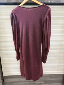 Sparkling Maroon Dress