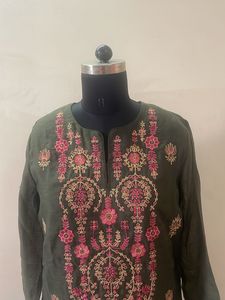Embroidered Kurta with Palazzo