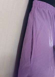 Flowy Lavender Palazzos