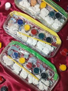 Mini toy colouring jungle kit for kids