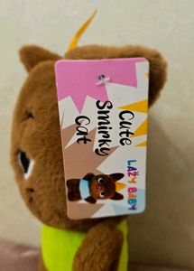 Cute Smirky Cat Plush Toy