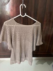 grey butterfly top