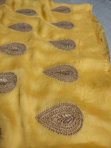Yellow Dress Material