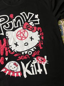 punk kitty Tshirt new