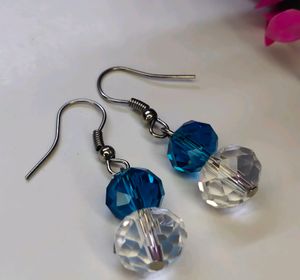 Only One  Items Beautiful Crystal Beads Earrings