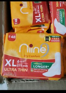 Niine Xl Sanitory Pads