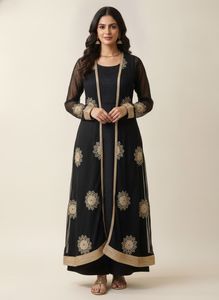 ethnic black kurta