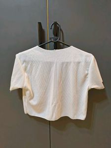 white solid top