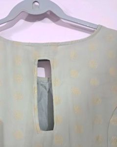 Foil Print Kurta