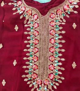 Salwar kameez (Salwar+Kameez+dupatta)