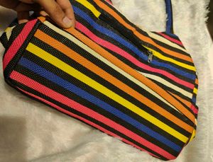 Women's Multicolored Shoulder Bag