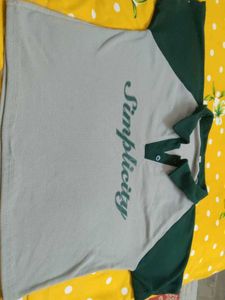 Retro Style "Simplicity" Graphic Top