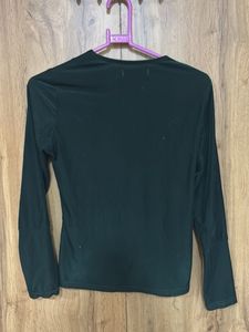 Stylish Green Twist Front Top
