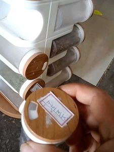 Rotating Spice Rack Organizer