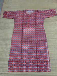 Red Colour Cambridge Cotton Kurti