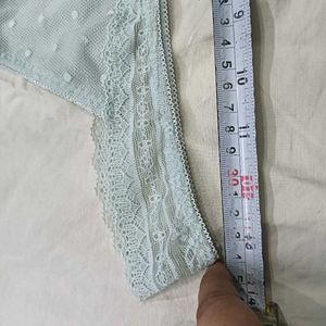 Light Blue🅾️🅾️ Lace Trim Panty