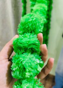 artificial fluffy marigold garland