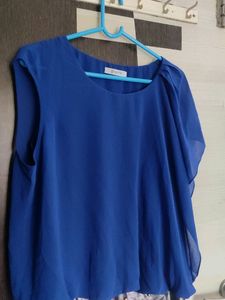 Royal Blue Top