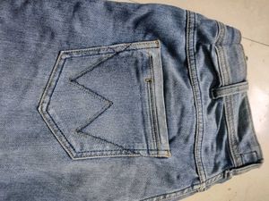 BRANDED WRANGLER BLUE DENIM JEANS