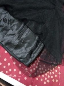 Elegant Black Tulle Dress