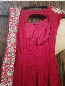Stunning Red Ethnic Gown