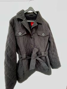 🌈ESPRIT Quilted Belted Jacket