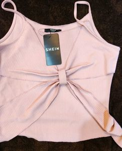 SHEIN Set pack of 2: Cardigan &amp; Bow Top