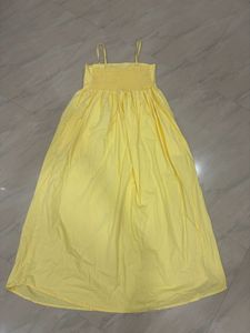 Bright Yellow Long Sundress