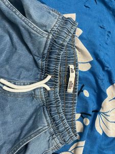 Denim Joggers - New with Tags!