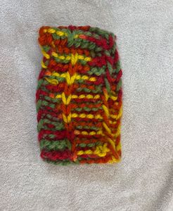 Handmade Knitted head cap scarf