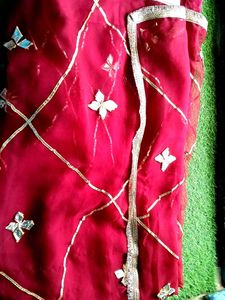 mehrun gota Patti saree