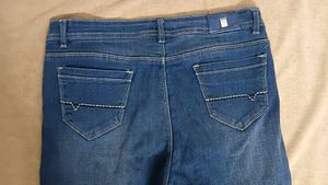 Blue y2k Bootcut Jeans
