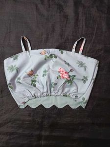 Floral Print Sheer Ruffle Dress