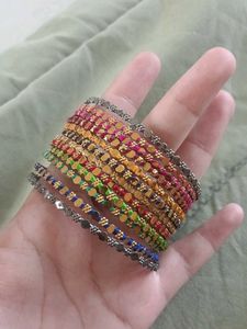 Vibrant Set of Ethnic Bracelets