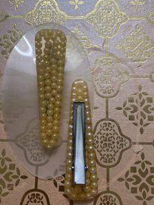 Resin Pearl Hair Clip