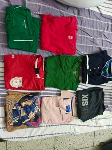 8 Bundle of Men's T-Shirts
