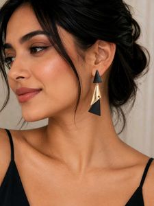 Chic Geometric Dangle Earrings