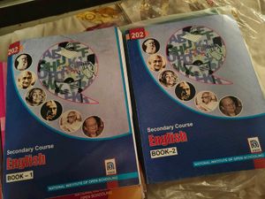 Class 10th NIOS Secondary Course English Books 1 &