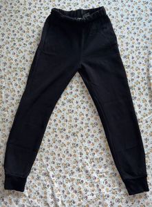 Divided Black Joggers.