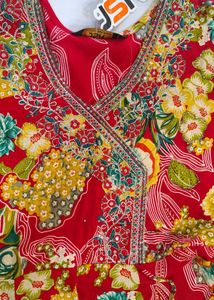 Vibrant Floral elegant frock pant