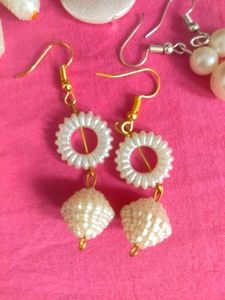 Pearl Earrings Set
