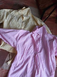 Vintage Striped Button-Down Shirts (2-Pack)