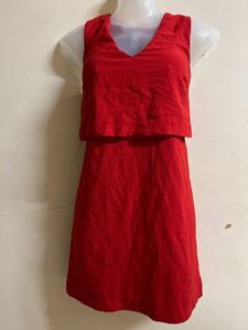 FOREVER21 Branded Red One Piece