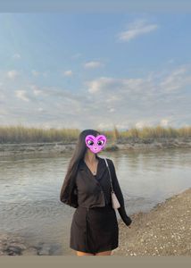 Chic Black Blazer and Skirt Set