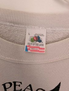 Vintage Peace Dove Sweatshirt