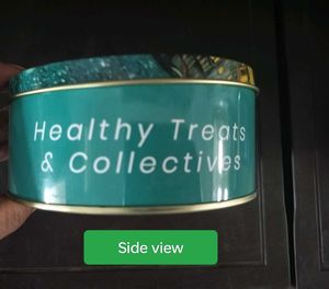 Set of  2 tin boxes