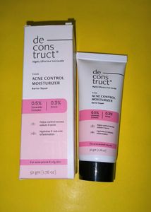 Deconstruct Acne Control Moisturizer + lip balm