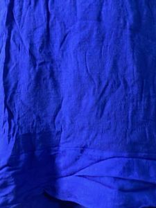 Vibrant Blue Layered Kurta Top