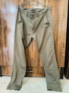 Men's Olive Green Chinos